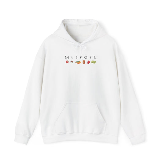 Muskoka Watercolour Lures Hoodie