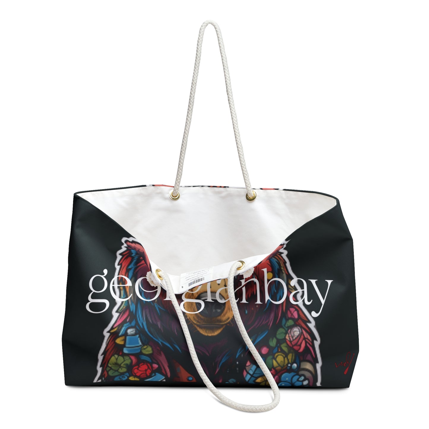 GEORGIAN BAY GRAFFITI BEAR WEEKENDER BAG
