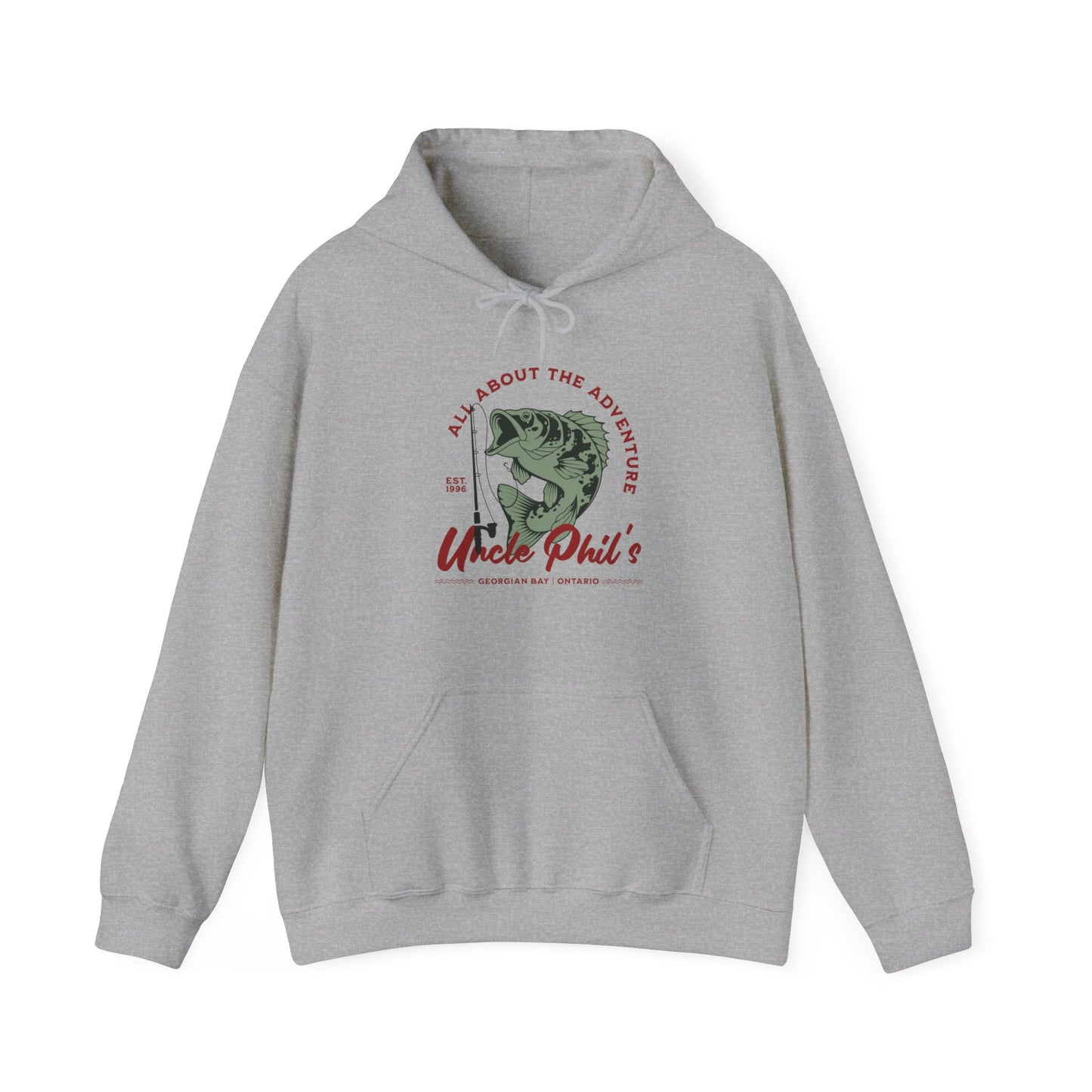 Uncle Phil's Fishing Tours - All About The Adventure Hoodie