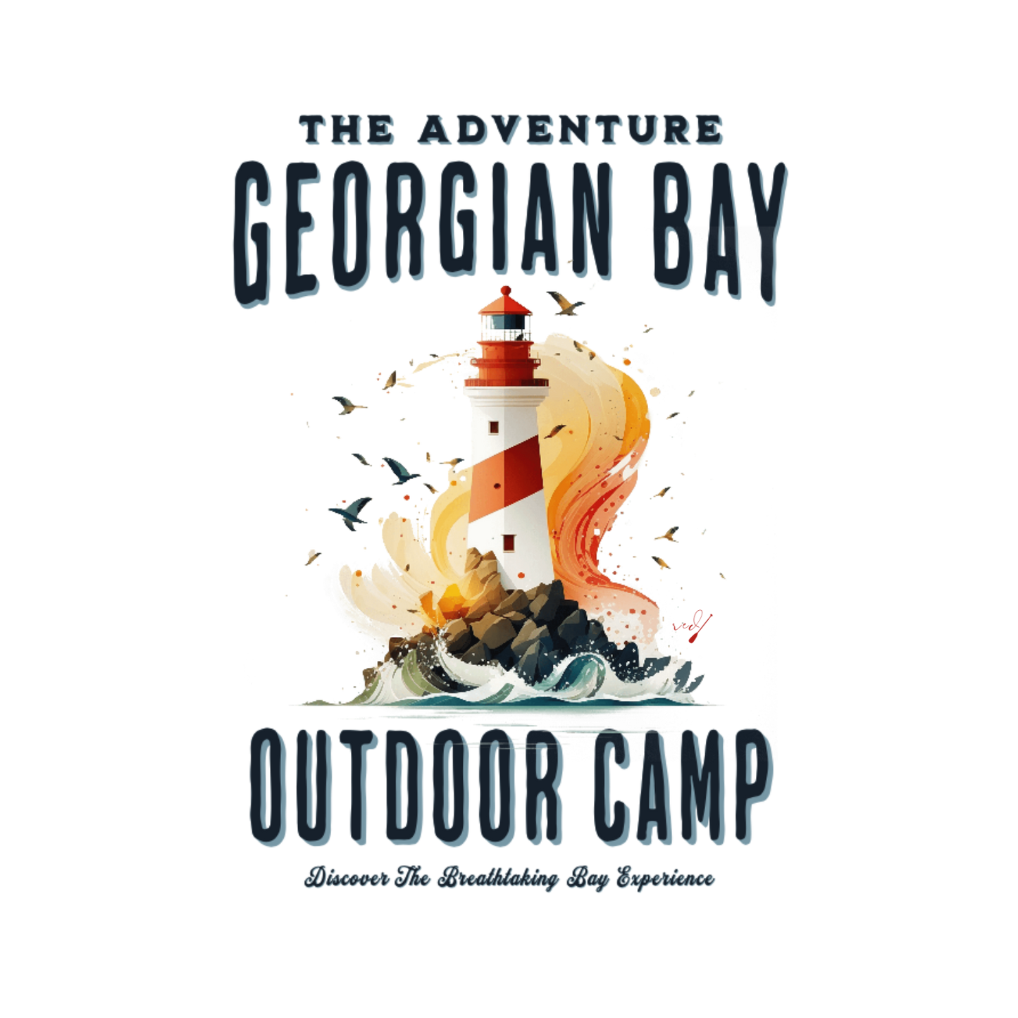 Adventure Georgian Bay Outdoor Camp T-Shirt