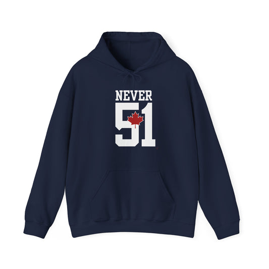 Never 51 Canada Hoodie