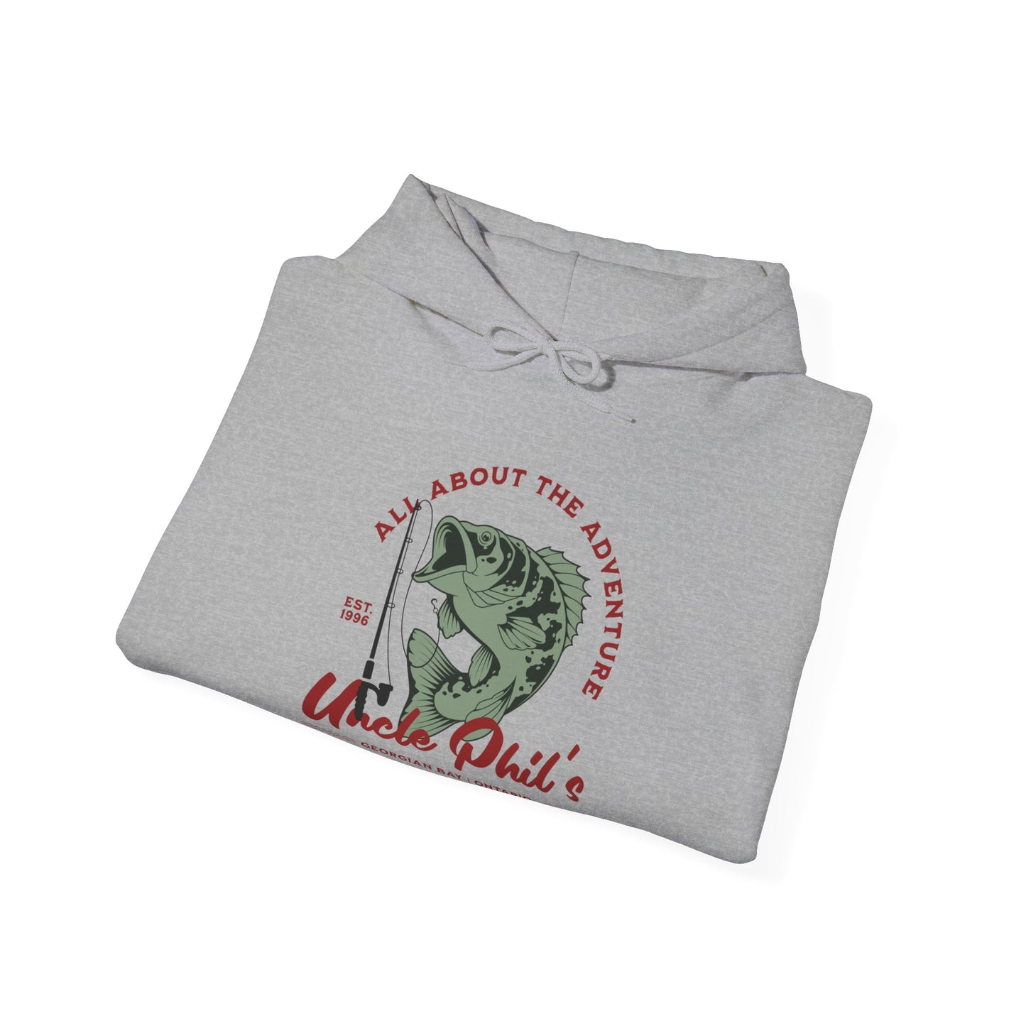 Uncle Phil's Fishing Tours - All About The Adventure Hoodie