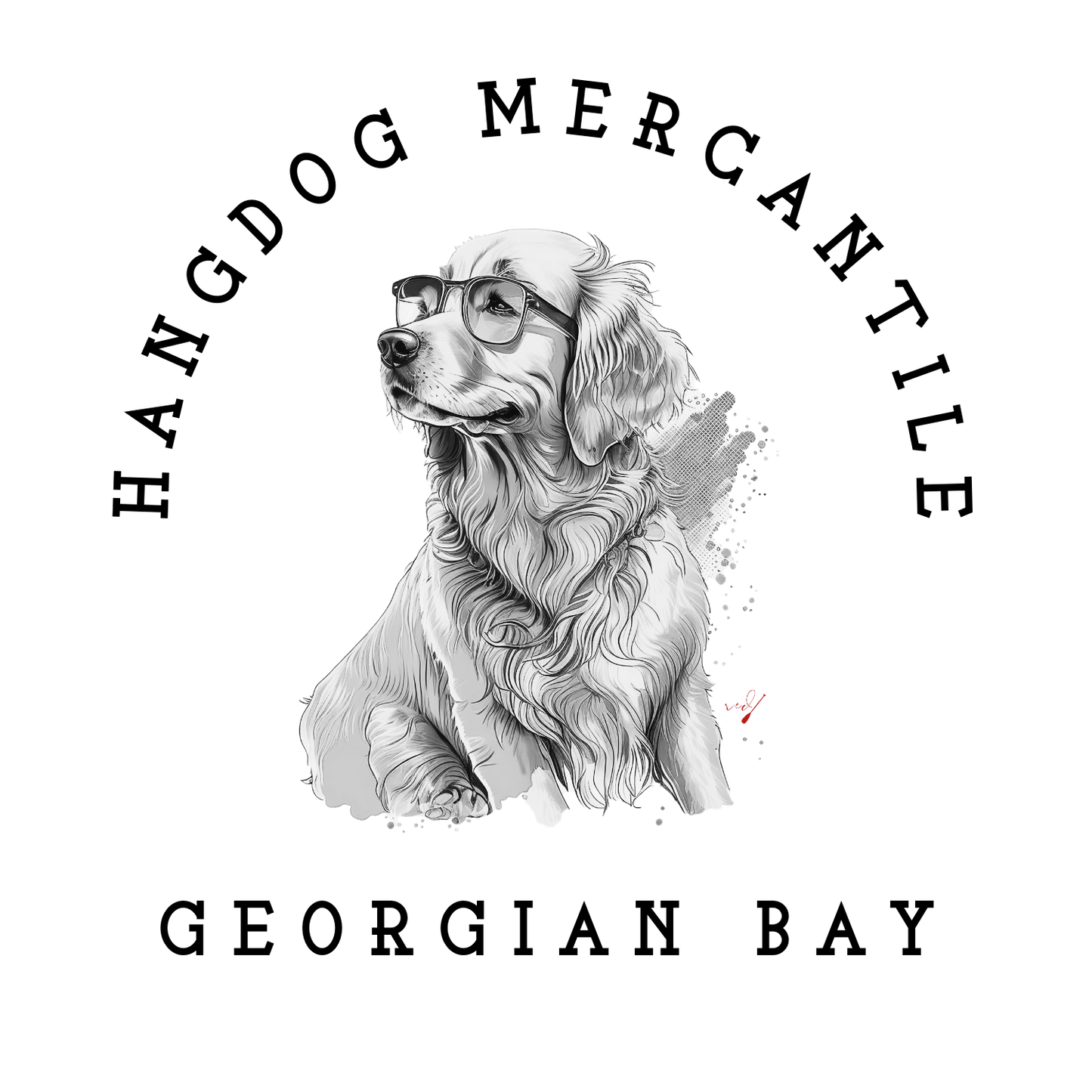 Cool Dog Hangdog Mercantile T-Shirt