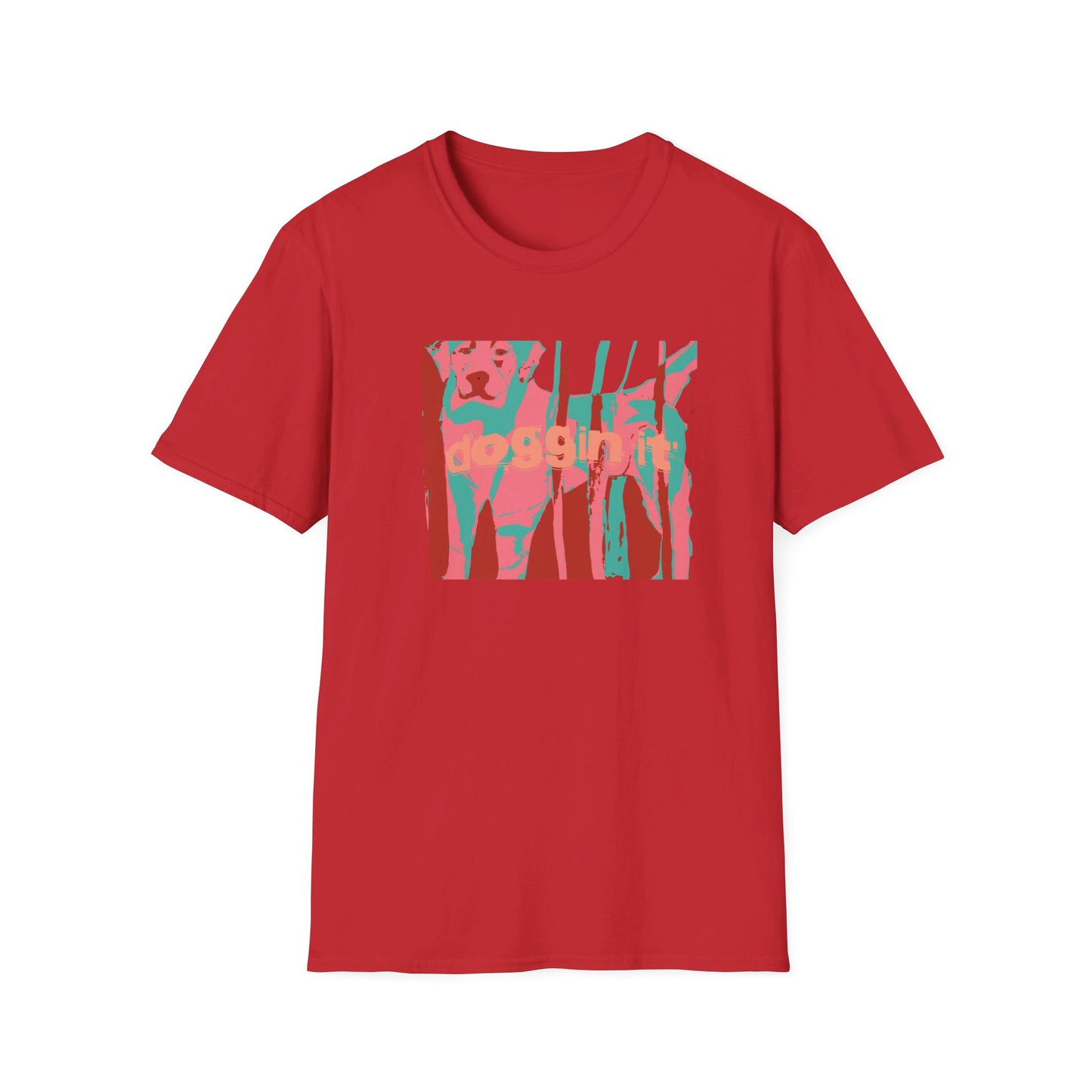 doggin it' in Pink T-Shirt