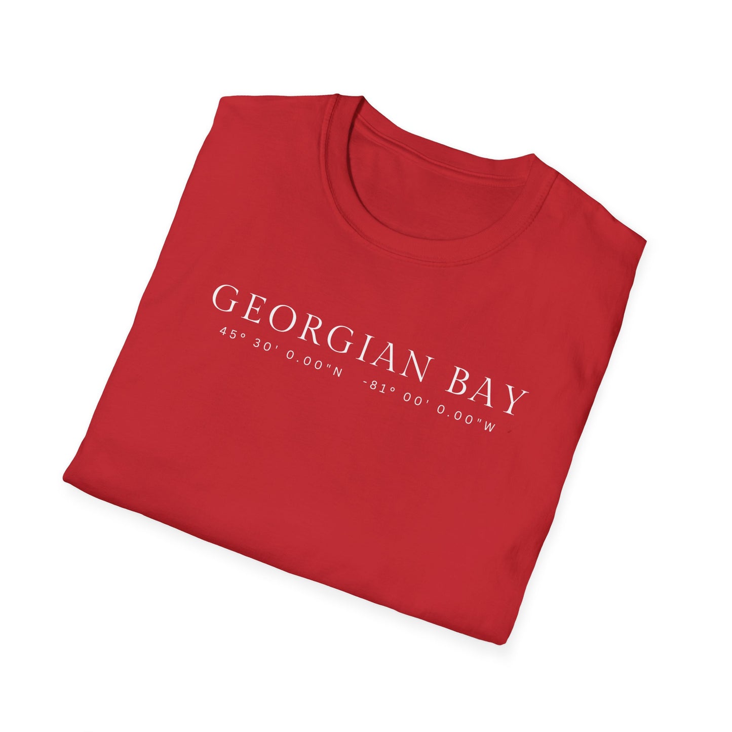 Georgian Bay Coordinates T-Shirt