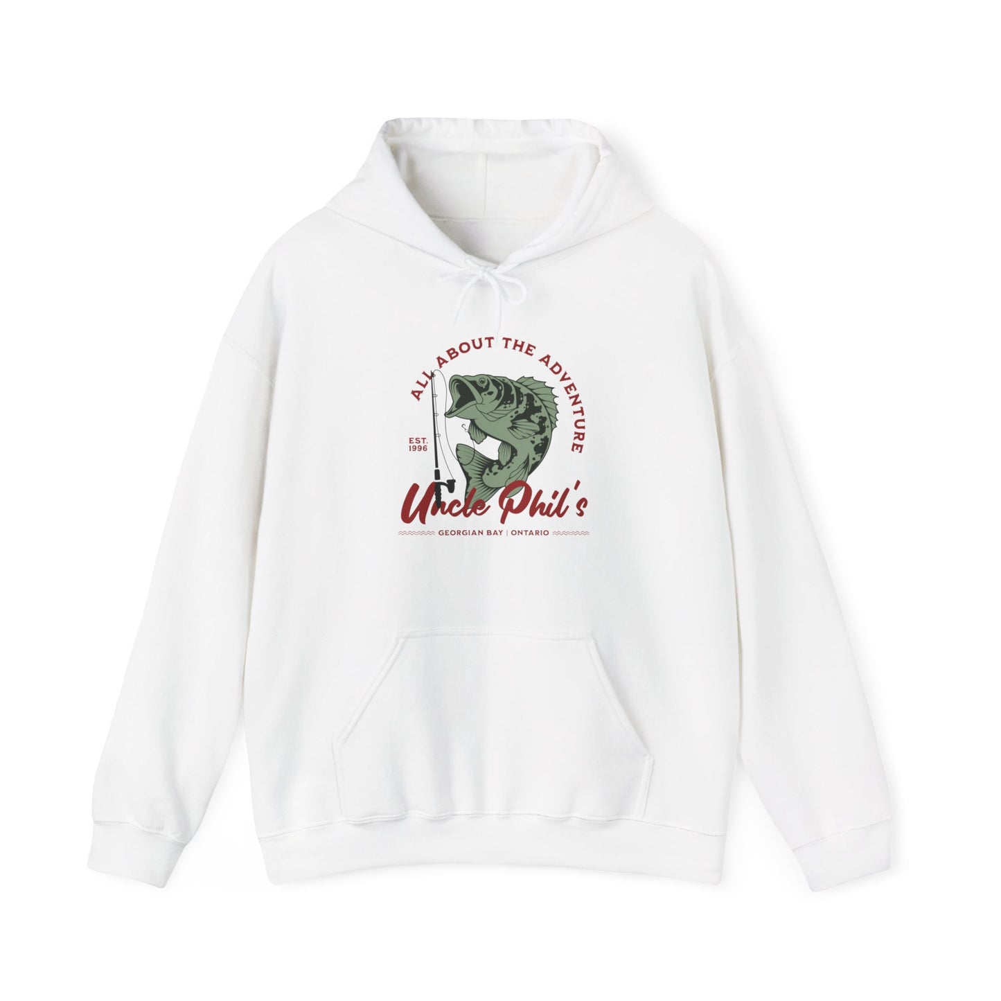 Uncle Phil's Fishing Tours - All About The Adventure Hoodie