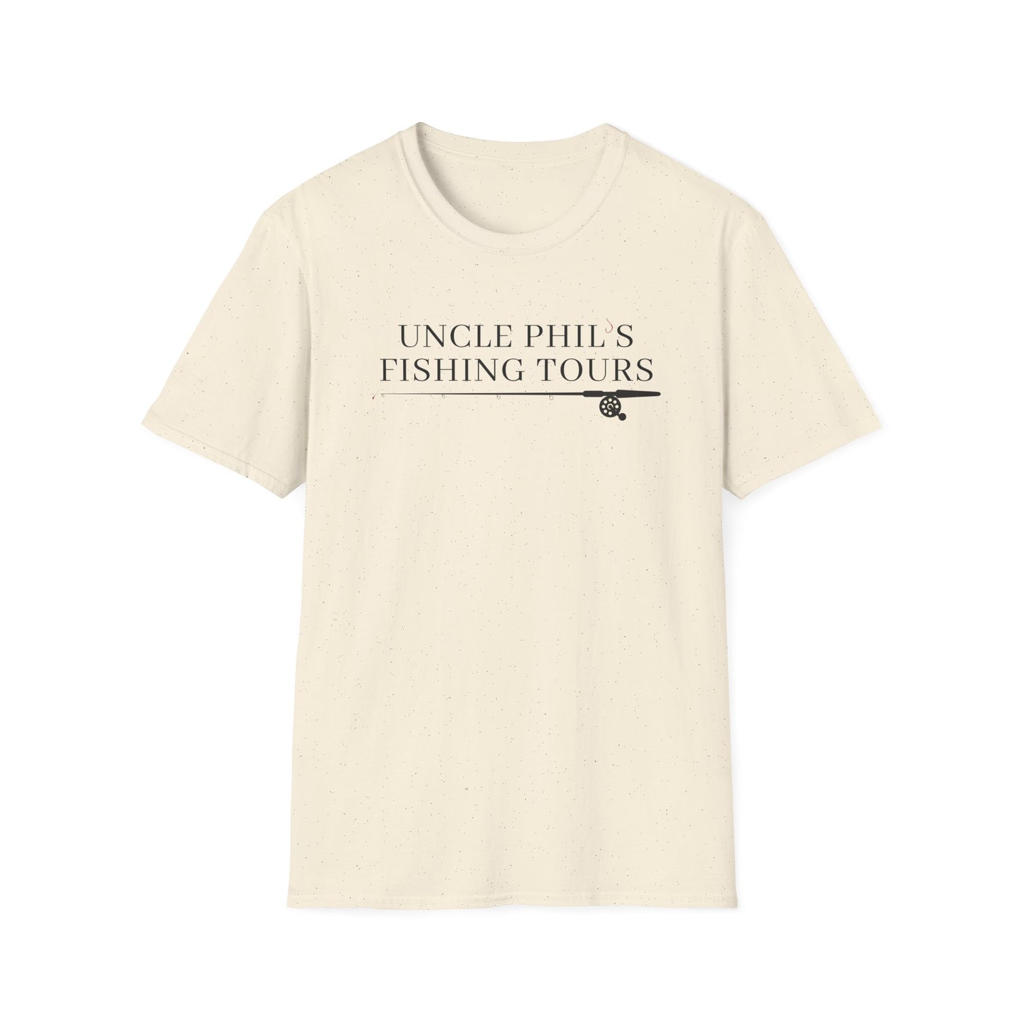 Uncle Phil's Fishing Tours Rod & Reel T-Shirt