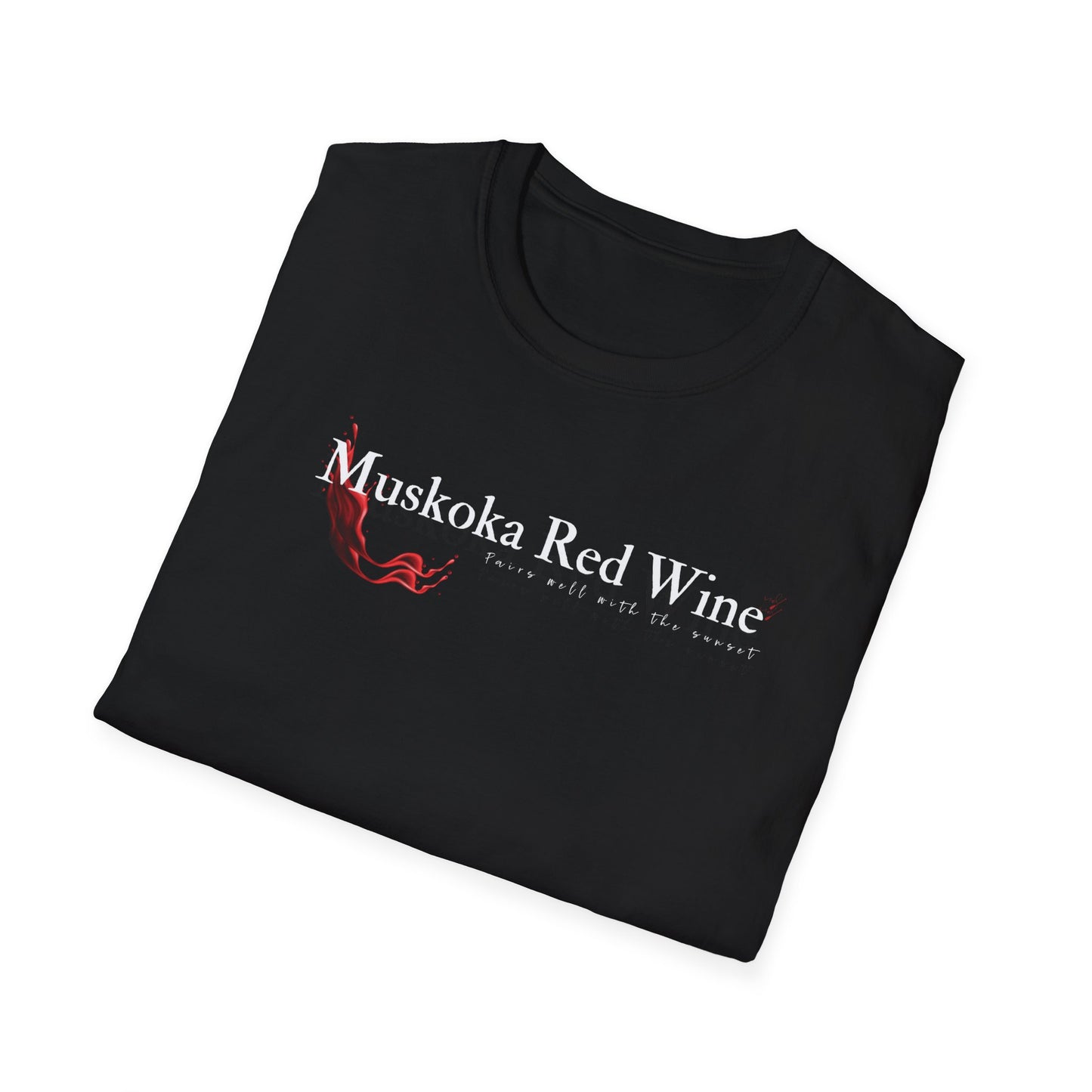 Muskoka Red Wine - Pairs Well With The Sunset T-Shirt