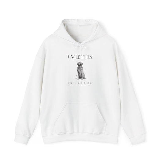 Uncle Phil's Fishing Tours Give A Dog A Bone Hoodie