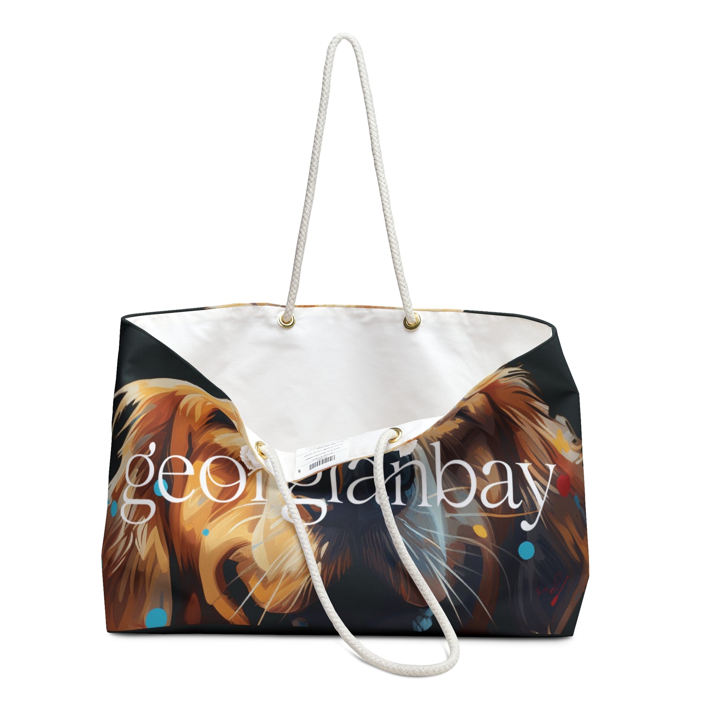 GEORGIAN BAY GOLDEN RETRIEVER WEEKENDER BAG