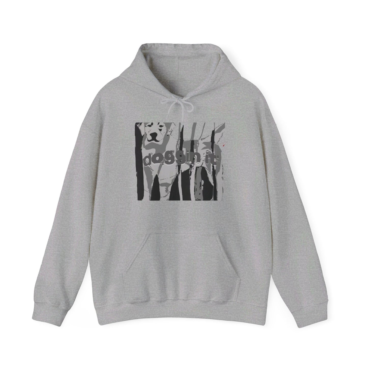 doggin it' Black Hoodie
