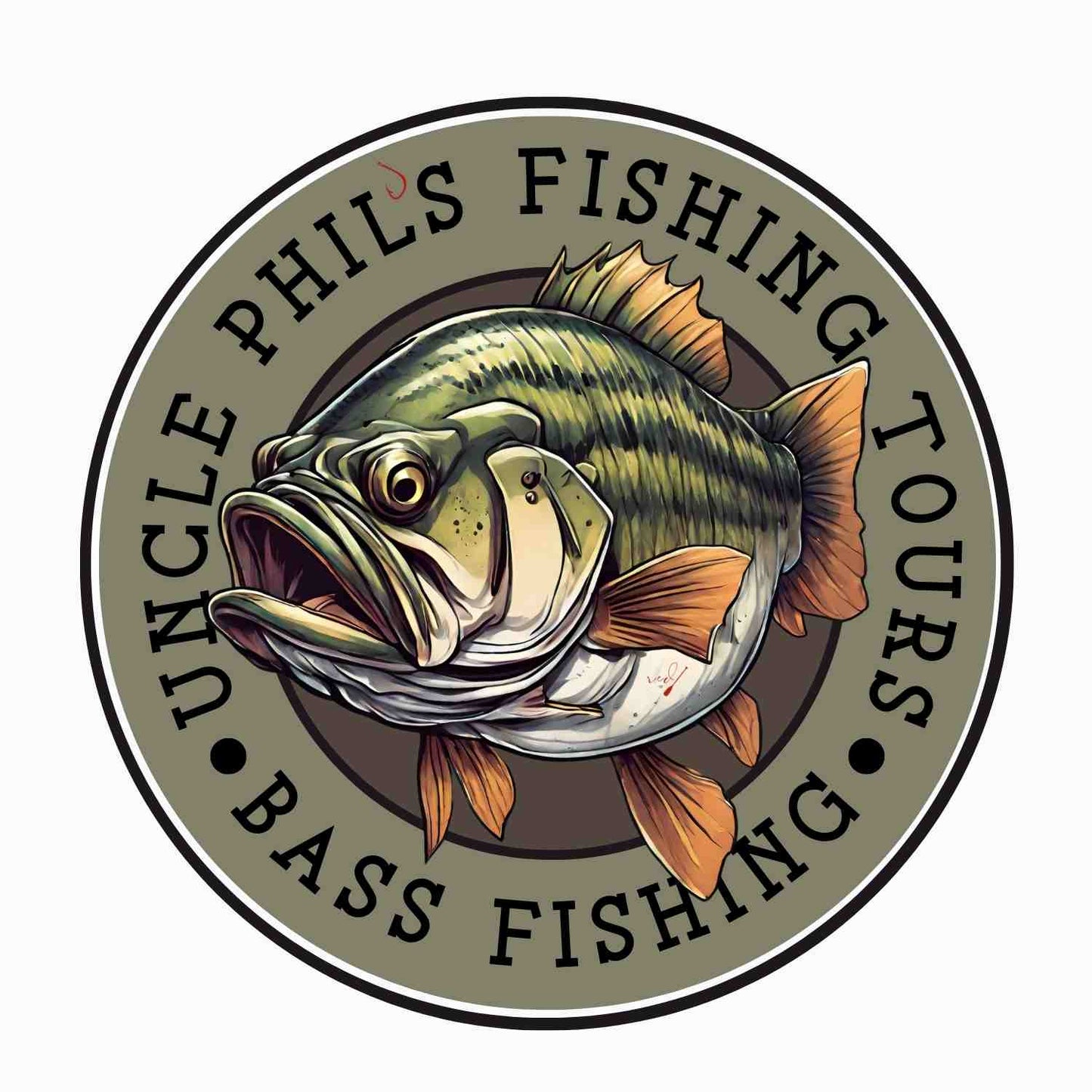 Uncle Phil's Fishing Tours Bass Fishing Hoodie
