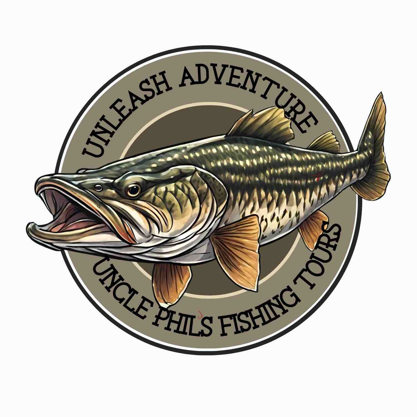 Uncle Phil's Fishing Tours Unleash Adventure Pike Hoodie