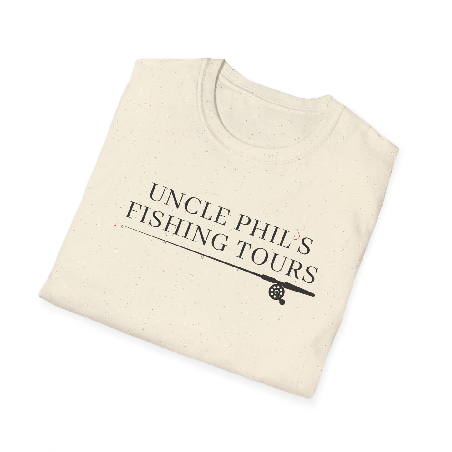 Uncle Phil's Fishing Tours Rod & Reel T-Shirt