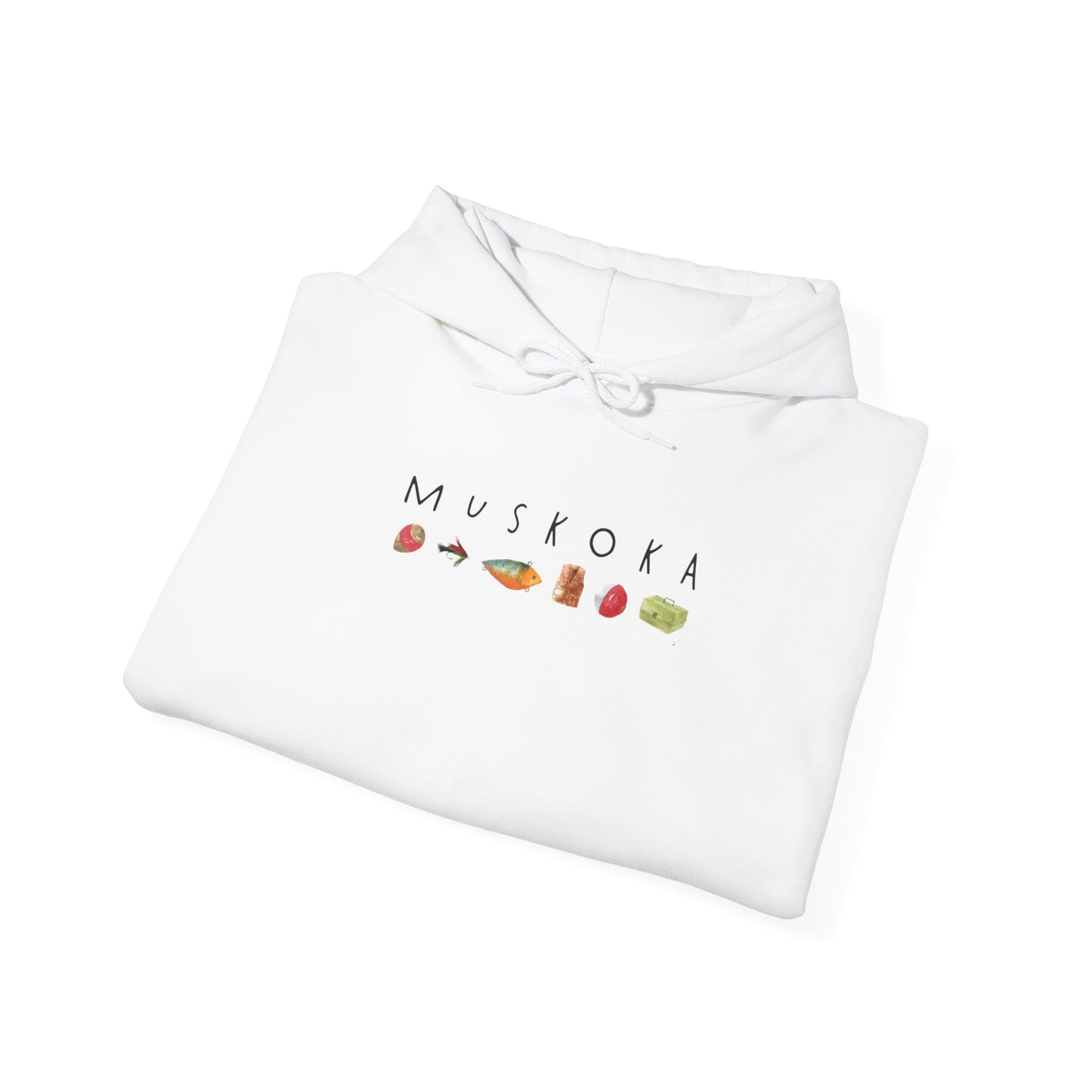 Muskoka Watercolour Lures Hoodie