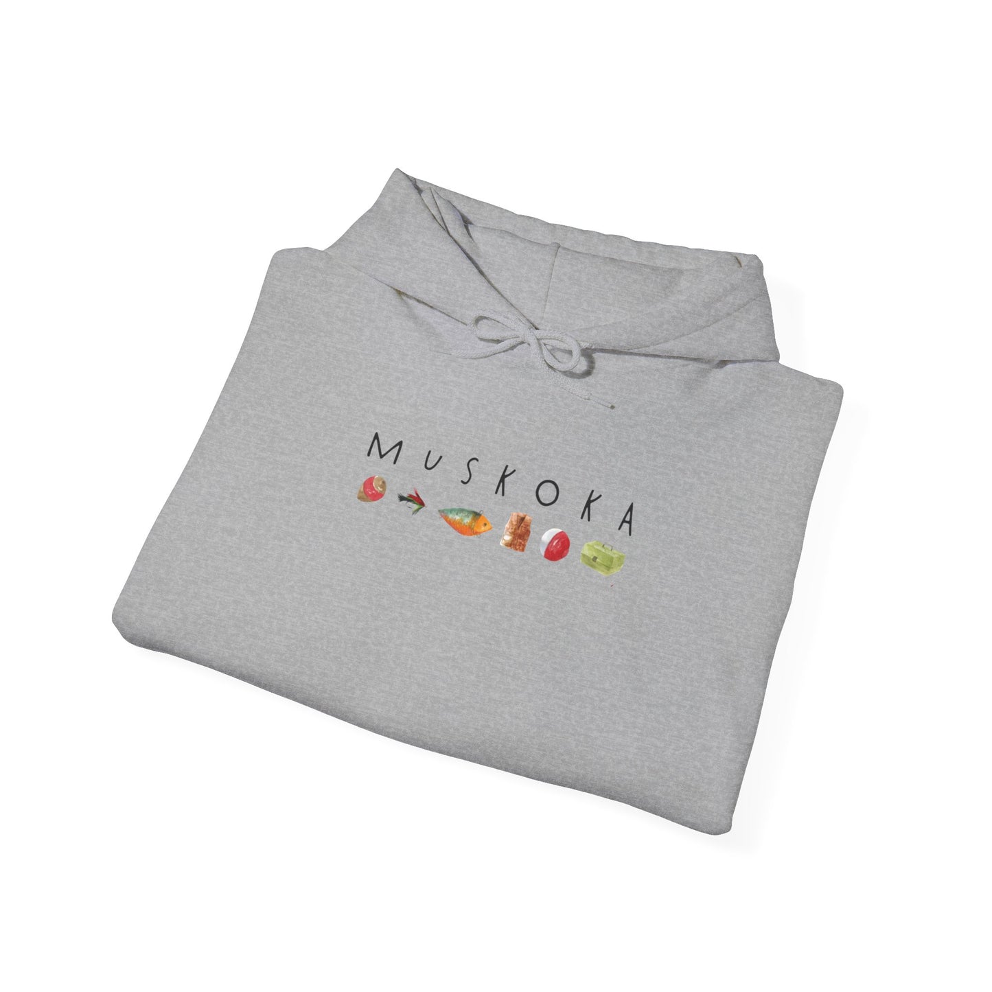 Muskoka Watercolour Lures Hoodie
