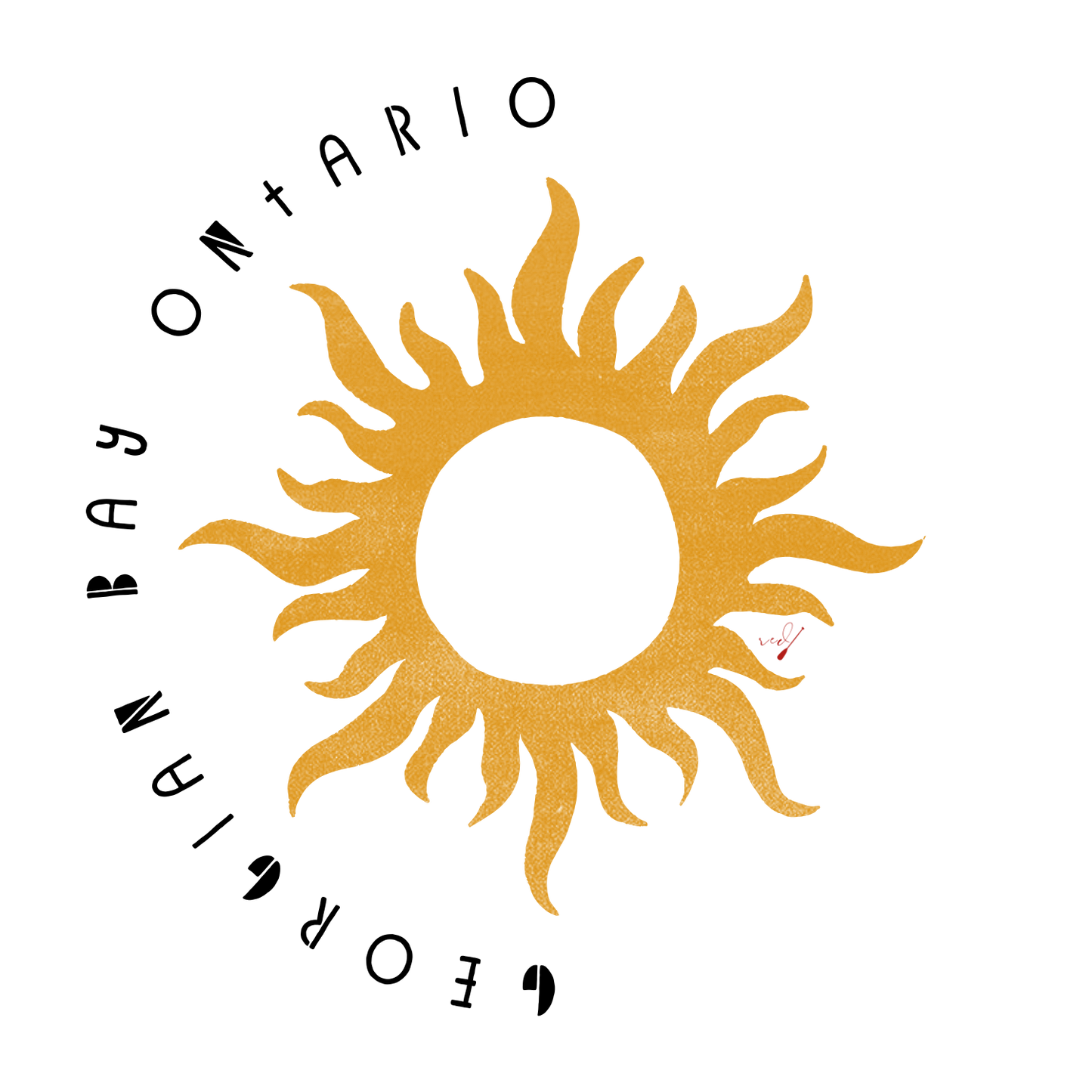 Georgian Bay Sunburst T-Shirt