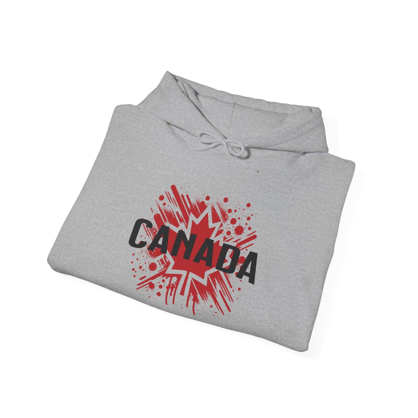 Canada Red Maple Splash Hoodie