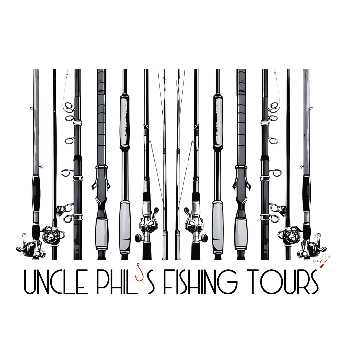 Uncle Phil's Fishing Tours Rods Hoodie