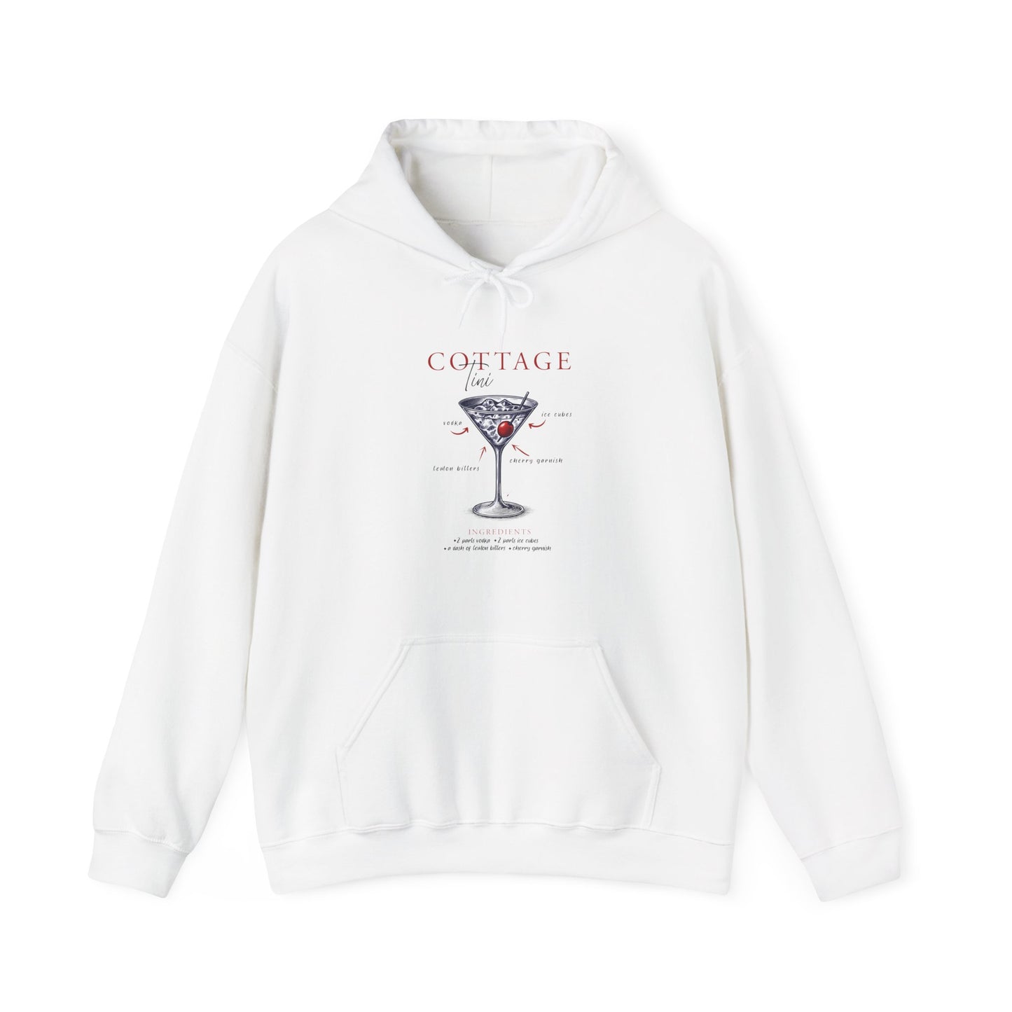 Cottagetini Ingredients Hoodie