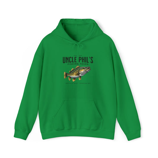 Uncle Phil's Fishing Tours Bayfield Inlet Walleye Hoodie