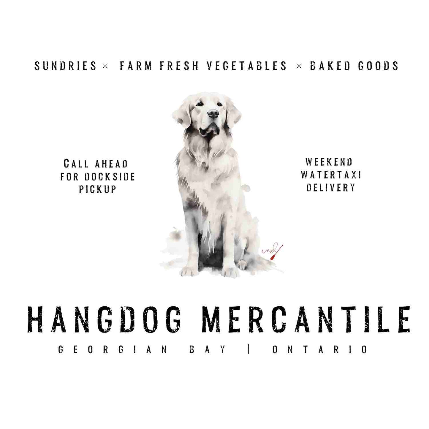 Hangdog Mercantile Georgian Bay Hoodie