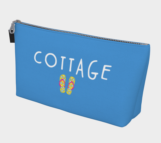 Cottage Flip Flop MakeUp Bag