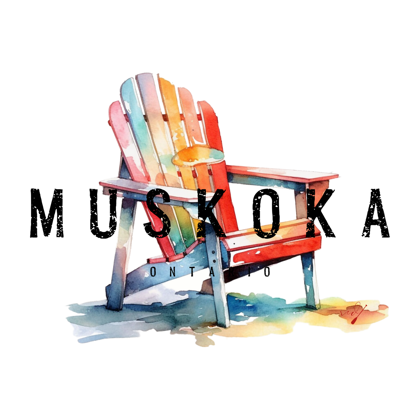 Muskoka Dock Chair T-Shirt