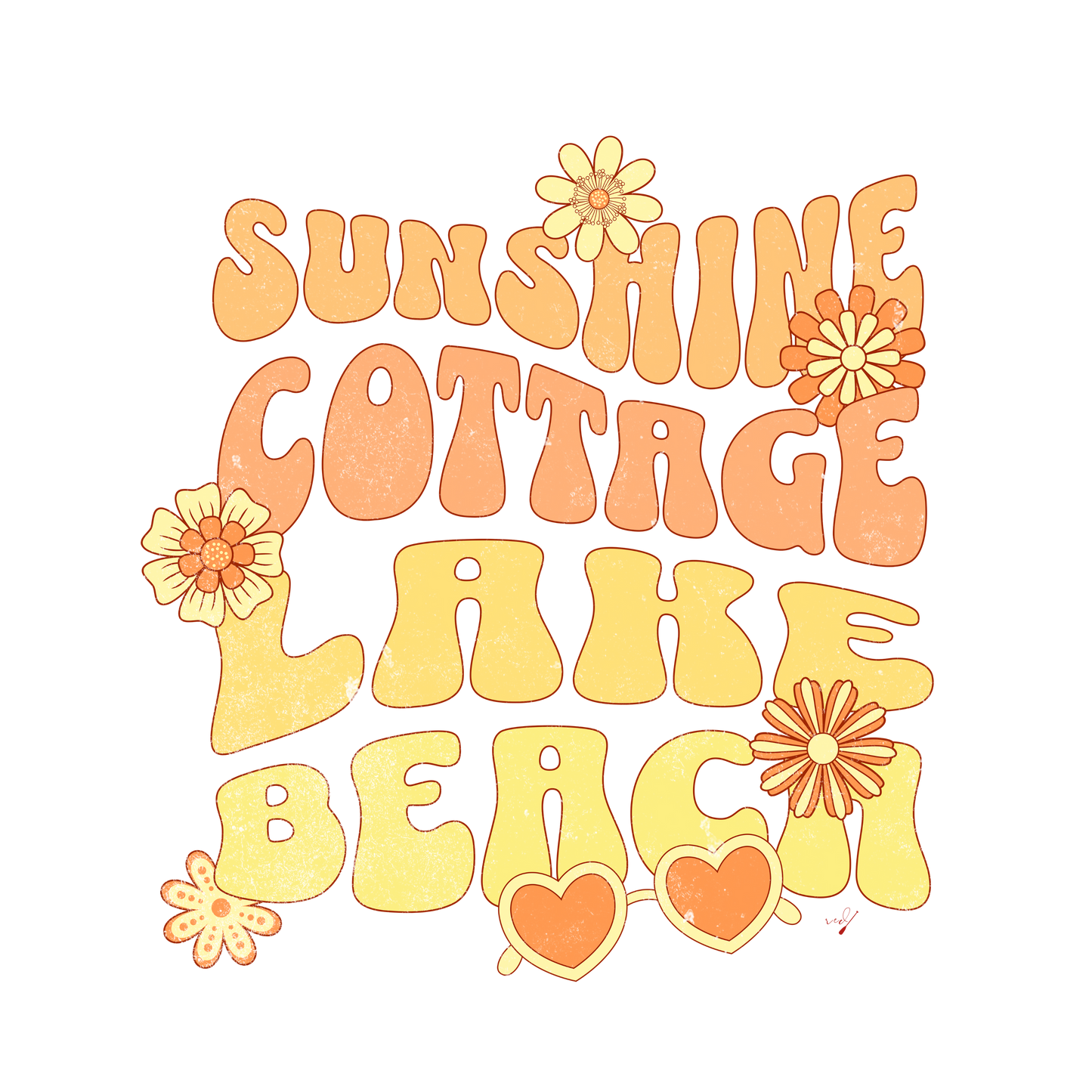 Sunshine Cottage Lake Beach Crew